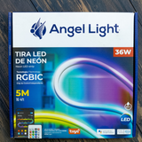 Kit Cinta Led Tipo Neon Rgb Flexible 5mts Angel Light