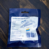 Tornillos Pvc Para Asiento Tapa Poceta Inodoro Faguax - GASKA