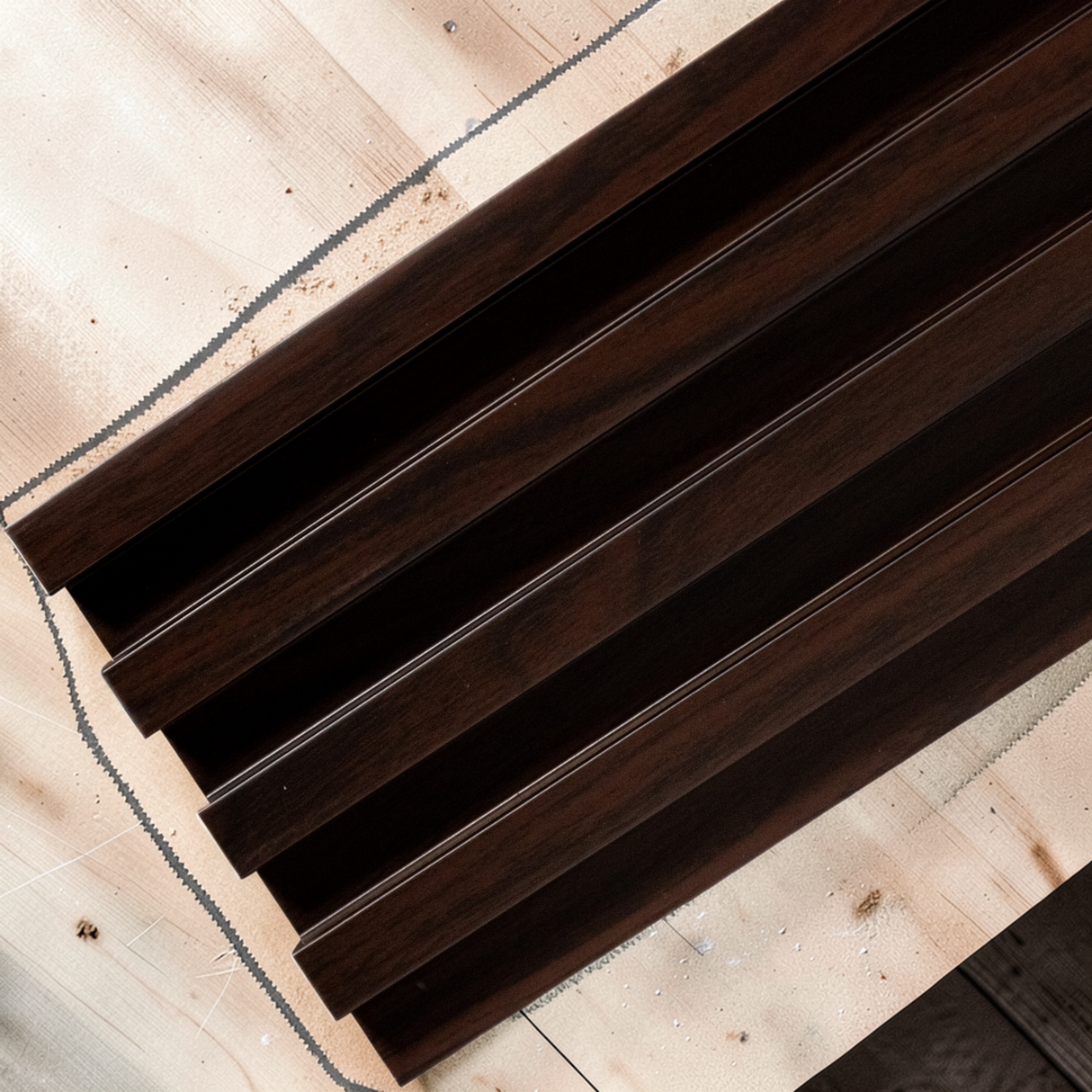 Wall Panel Acanalado Pvc 16cm X 2.9m Wpc