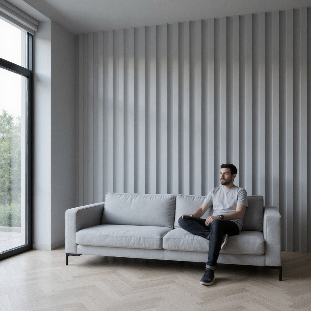 Wall Panel Acanalado Pvc 16cm X 2.9m Wpc