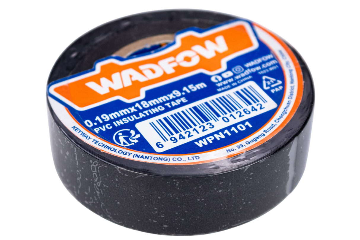 Teipe Negro Eléctrico Pvc Wadfow