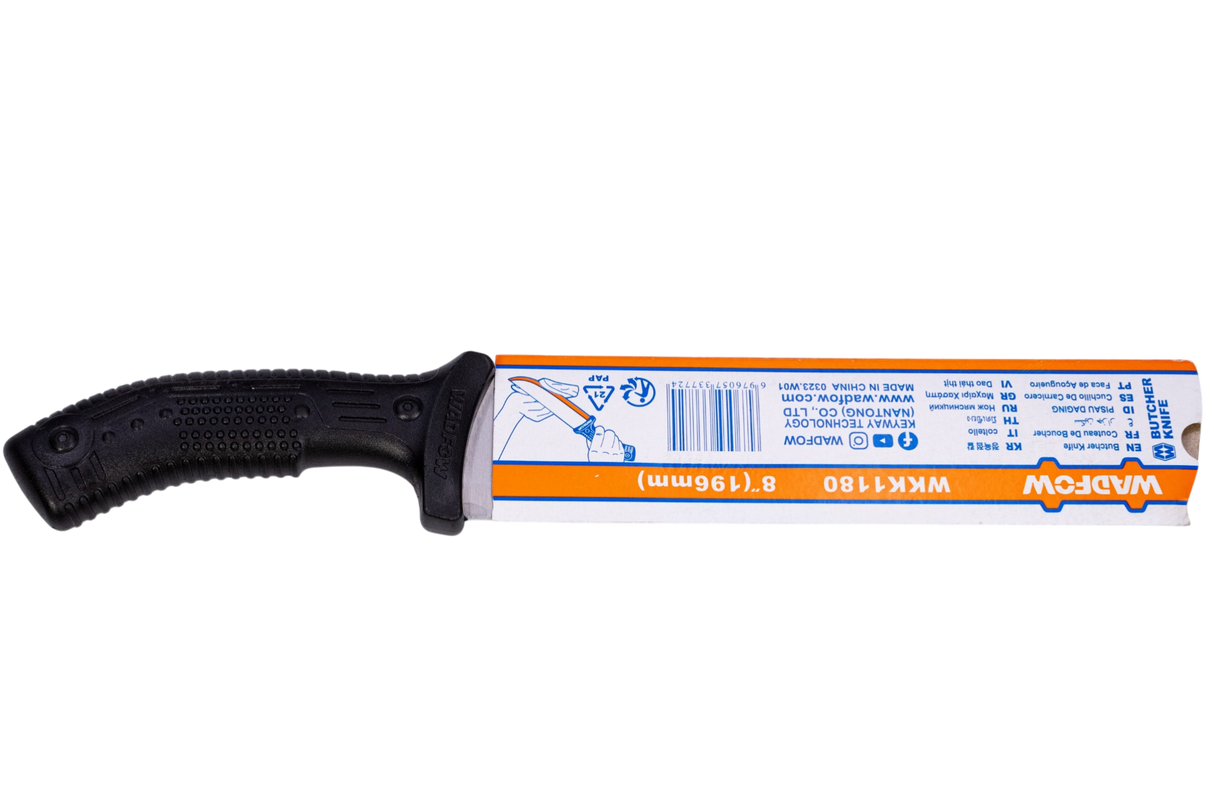 Cuchillo 8 Carnicero Charcutero Acero Inoxidable Wadfow
