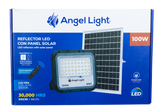 Reflector Led Con Panel Solar 100w Angel Light