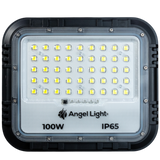 Reflector Led Con Panel Solar 100w Angel Light