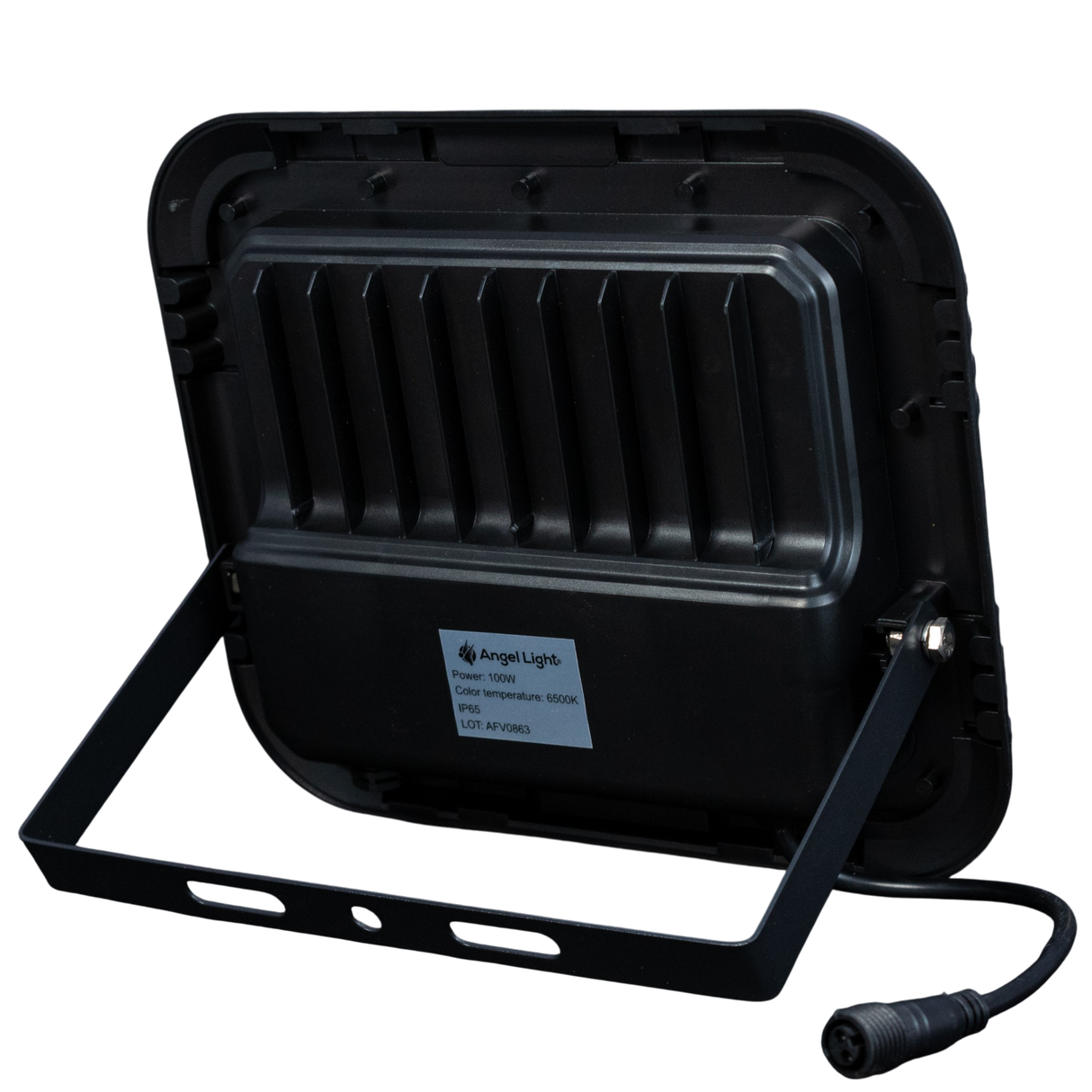 Reflector Led Con Panel Solar 100w Angel Light