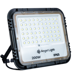 Reflector Led Con Panel Solar 200w Angel Light