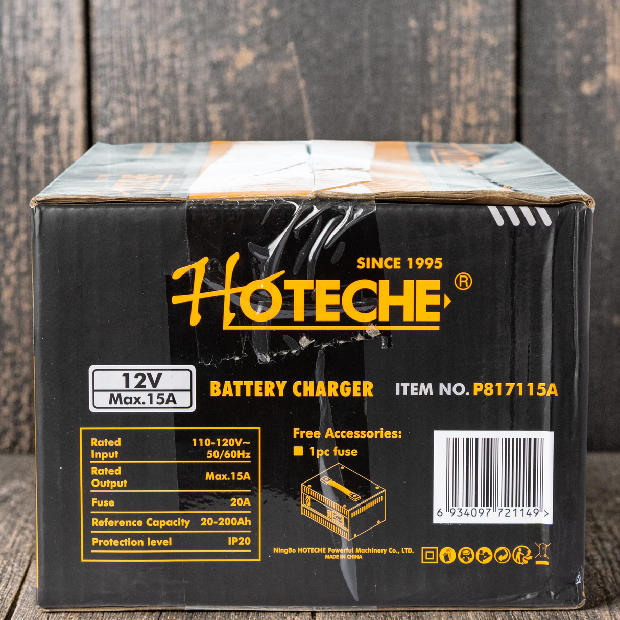 Cargador De Batería 12v Moto Carro Camión Hoteche