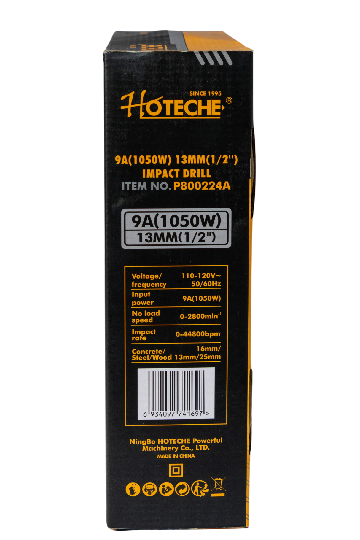 Taladro De Impacto Percutor 1050W 1/2 Pulgada Hoteche