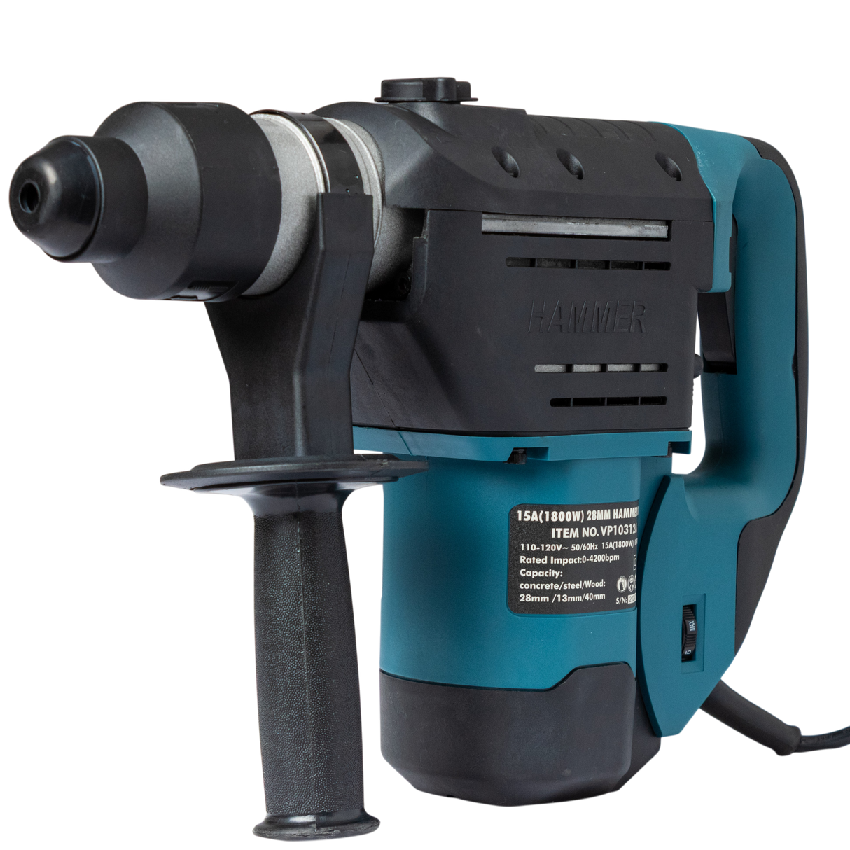 Rotomartillo 1800w De Tres Funciones Industrial Victeche