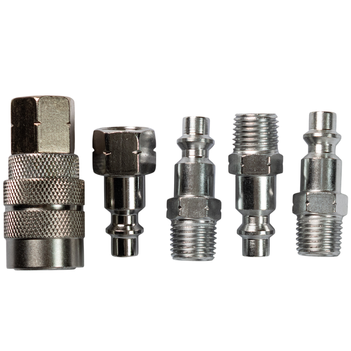 Kit Acople Rápido Compresor Aire Pistolas 5 Piezas Exxel