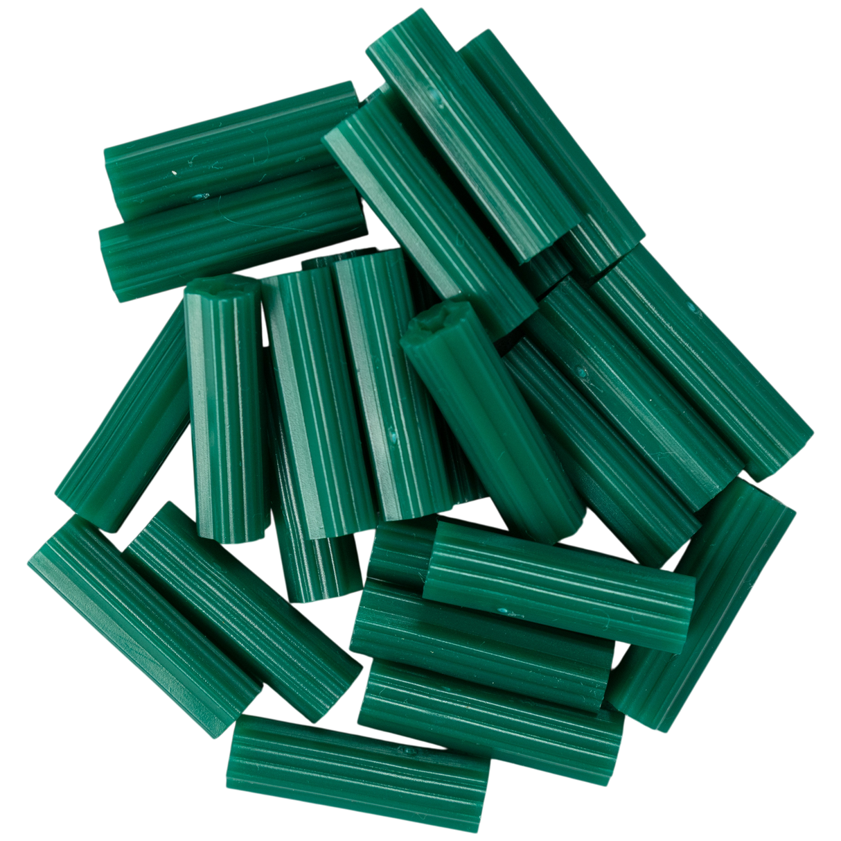 Tornillo Ramplug Autoroscante 8x1 Verde 1/4 40pcs Exxel
