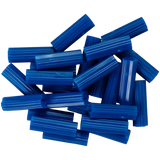 Tornillo Ramplug Autoroscante 8x1 Azúl 1/4 40pcs Exxel