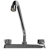 Grifo Llave Fregadero Lavaplatos Doble Mando Metales Aleados