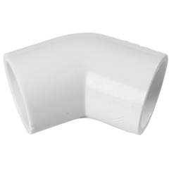 Codo Pvc 1/2x45 Liso/rosca Pegar Agua Fría Metales Aleados