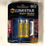 Bateria Super Alakaline-AA LR6-2PCS Blister LUMISTAR