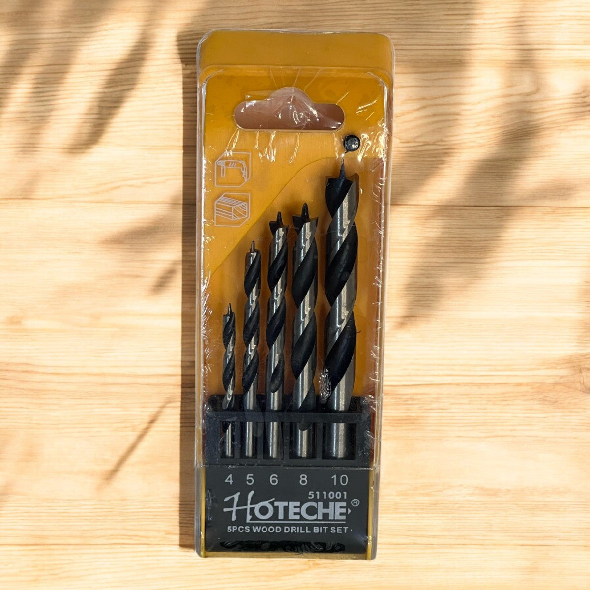 Juego De Brocas De Madera 5PZS Hoteche