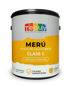 Pintura De Caucho 1G Meru Tepuy Clase C