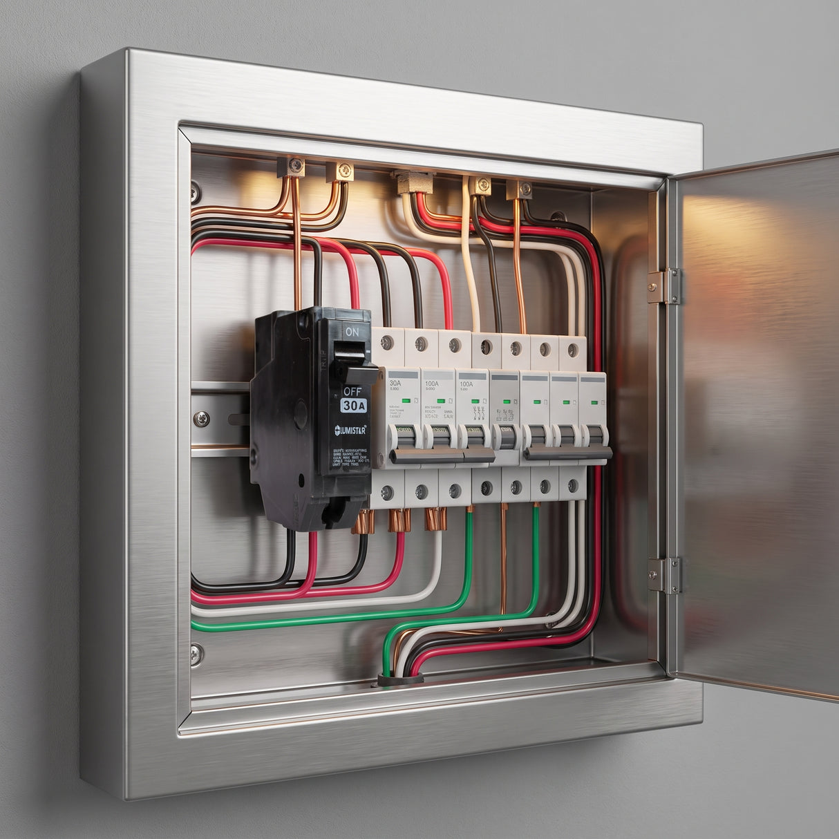 Breaker Para Empotrar 30amp Lumistar