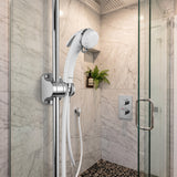 Kit Ducha Tipo Telefono Bidet Llave Arresto Doble Griven