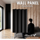 Wall Panel Acanalado Pvc 16cm X 2.9m Wpc