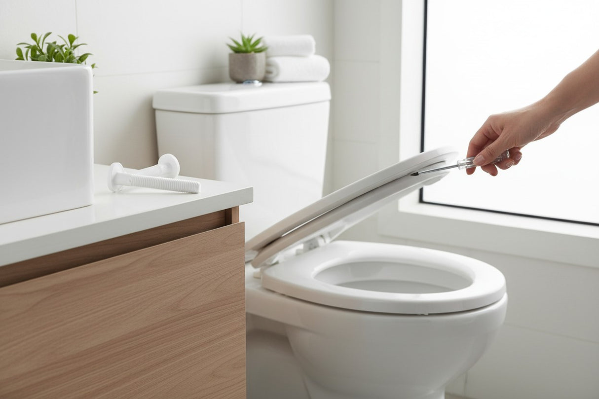 Tornillos Pvc Para Asiento Tapa Poceta Inodoro Faguax - GASKA