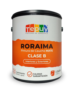 Pintura De Caucho 1G Roraima Tepuy Clase B