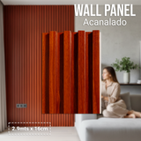 Wall Panel Acanalado Pvc 16cm X 2.9m Wpc