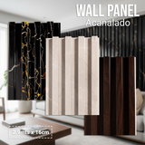 Wall Panel Acanalado Pvc 16cm X 2.9m Wpc