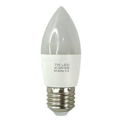Bombillo Led Tipo Vela 7W 85-286V E27 Best Ligth