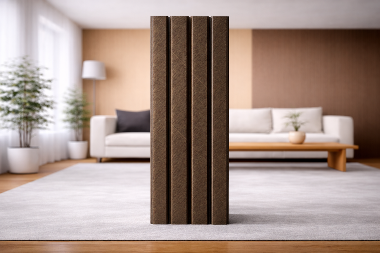 Wall Panel Acanalado Pvc 16cm X 2.9m