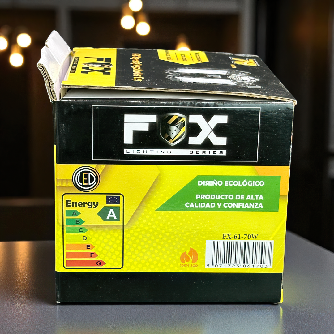 Bombillo Led 70w 5 Aspas Fox