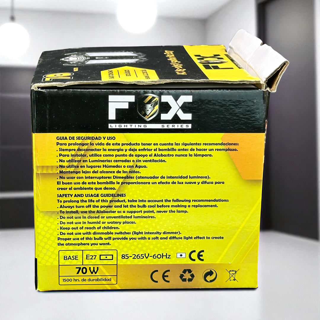 Bombillo Led 70w 5 Aspas Fox
