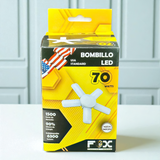 Bombillo Led 70w 5+1 Aspas Fox