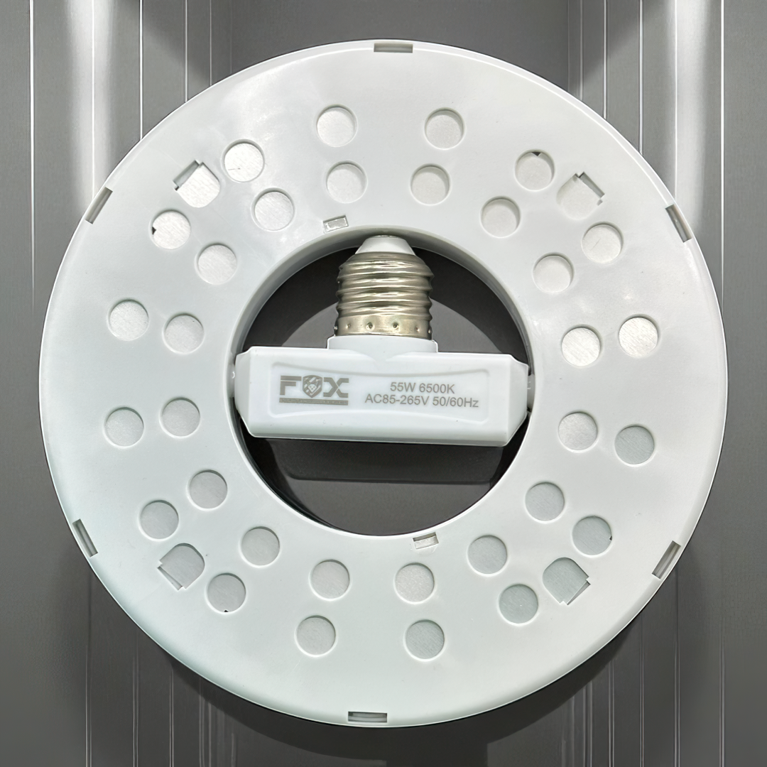 Bombillo Led Redondo Con Cabeza 55w Fox