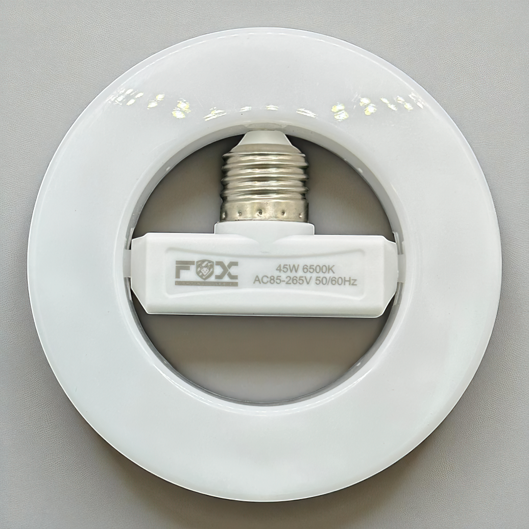Bombillo Led Redondo Con Cabeza 45w Fox