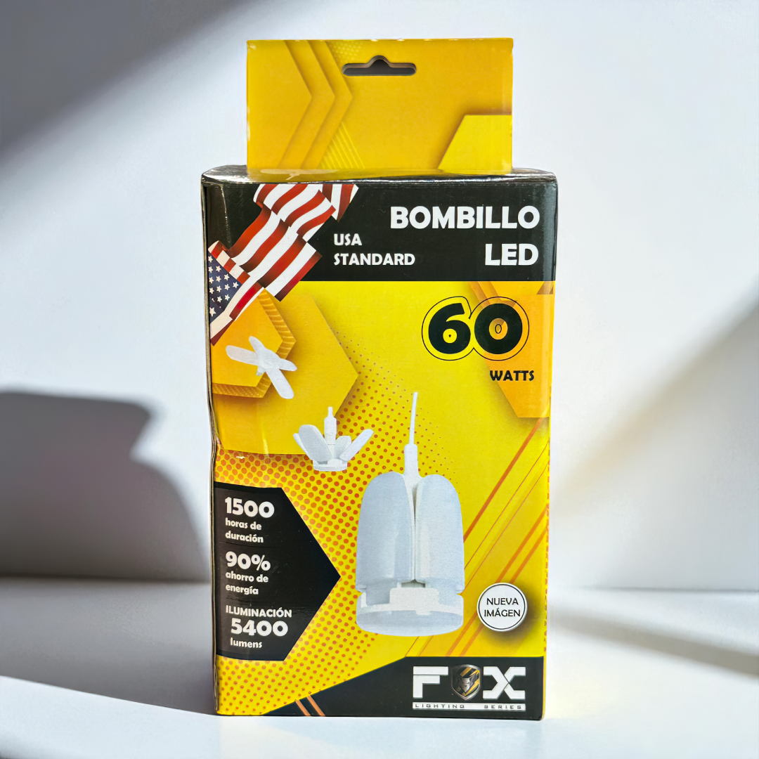Bombillo Led 70w 5 Aspas Fox