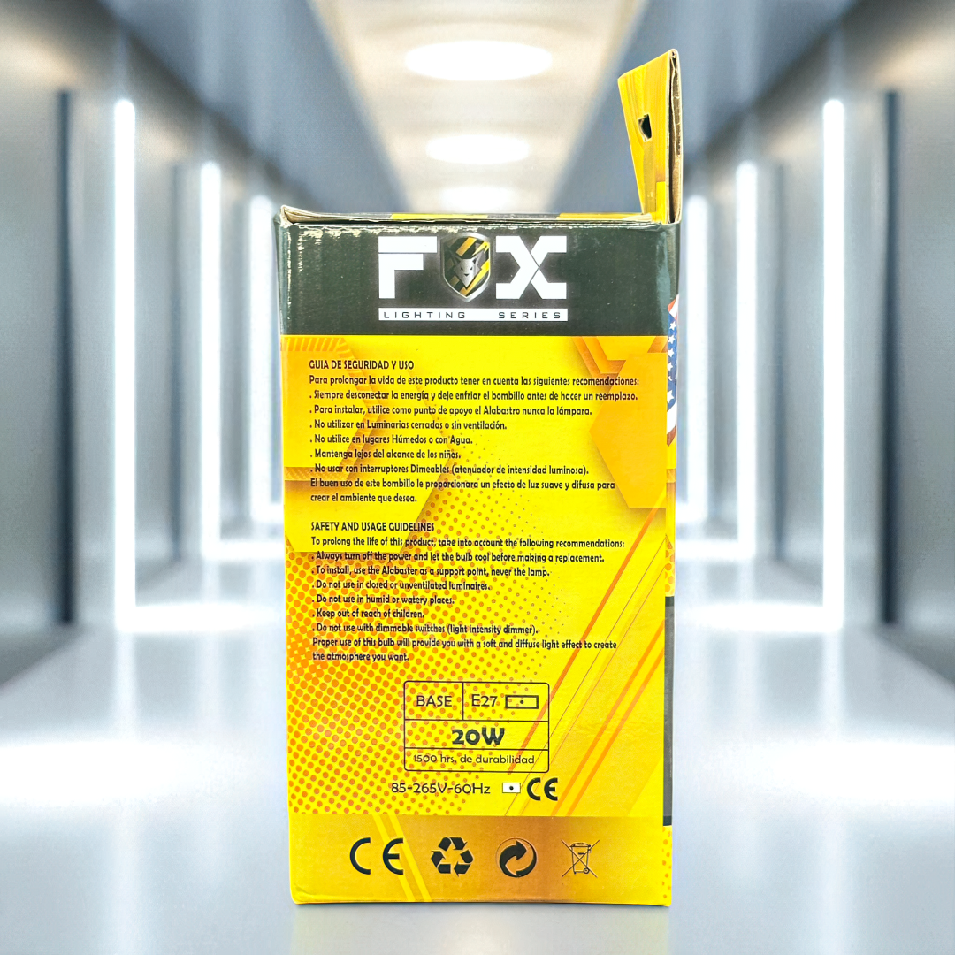 Bombillo Led 20W Ahorrativo Fox