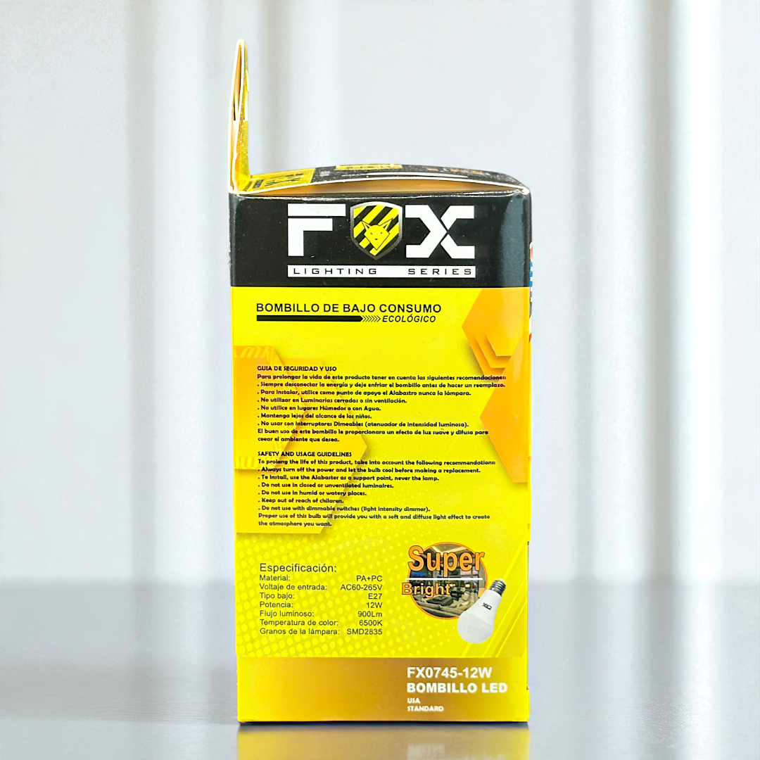 Bombillo Led 12w Fox