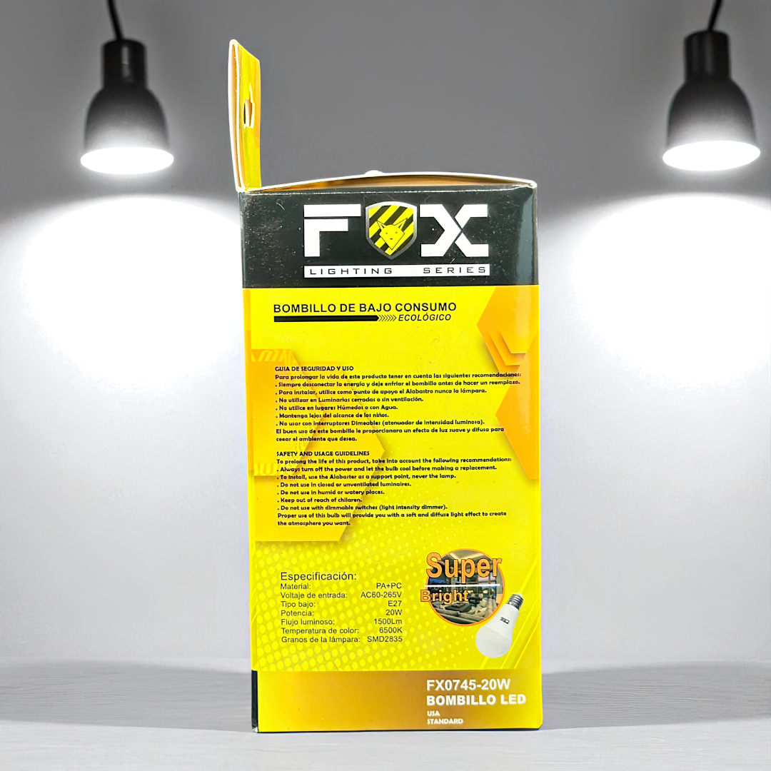 Bombillo Led 20w Fox