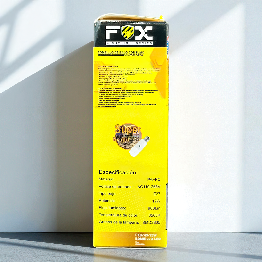 Bombillo Led 12w Fox