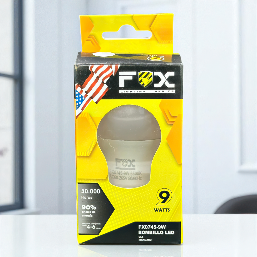 Bombillo Led 9w Fox