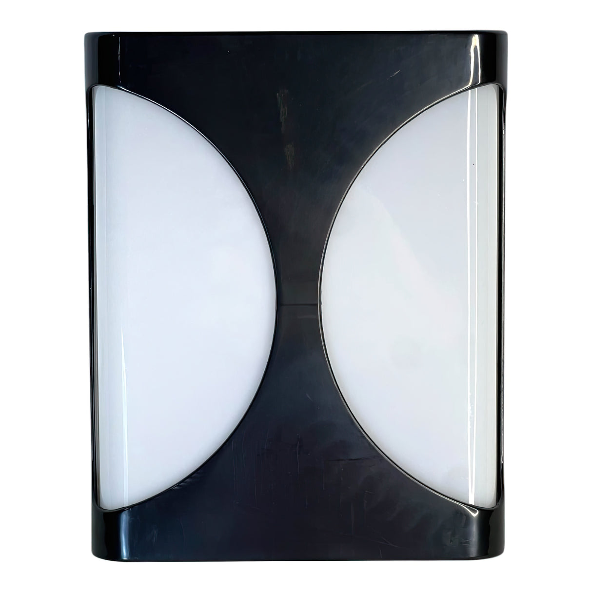 Vapoleta Led Cuadrada Decorativa Negra Media Luna 24W 85-265V 6500K IP54 Lumistar
