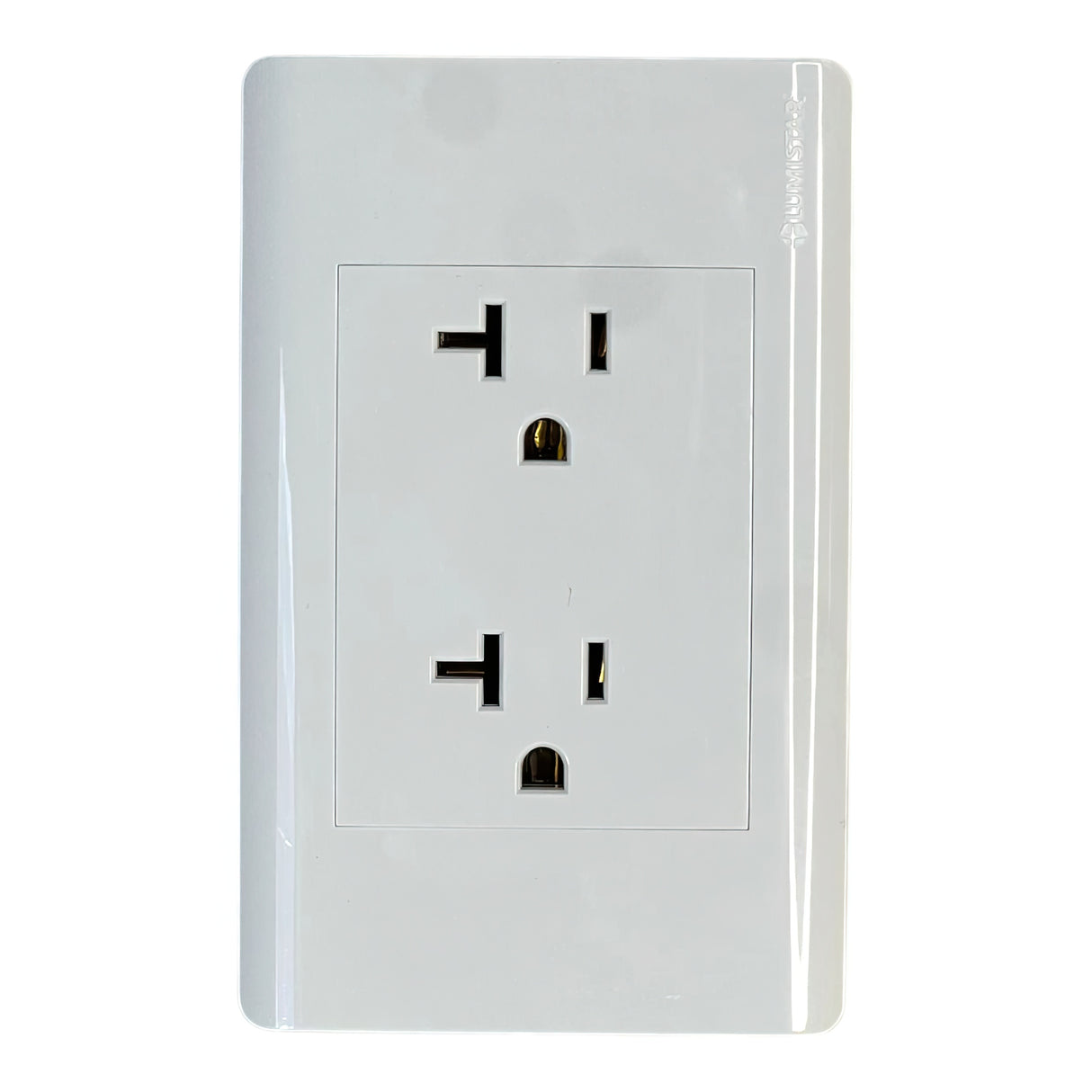 Toma Doble Elite Blanco 20AMP (127-250V) Lumistar