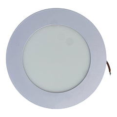 Panel Led Redondo Empotrar 6W Luz Blanca Lumistar