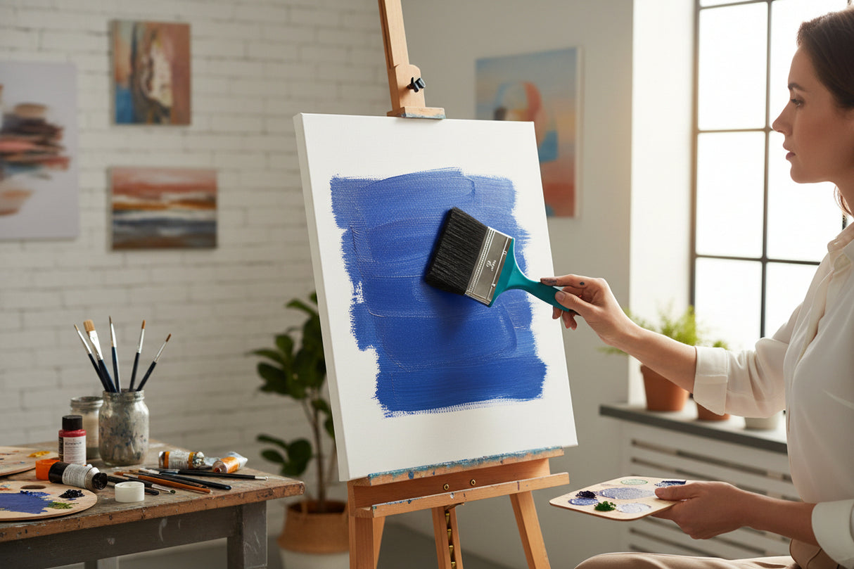 Brocha De Cerdas Negras 5" Pulgada Victeche