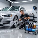 Kit De Limpieza Para Carro Con Cera De Pulitura Covo