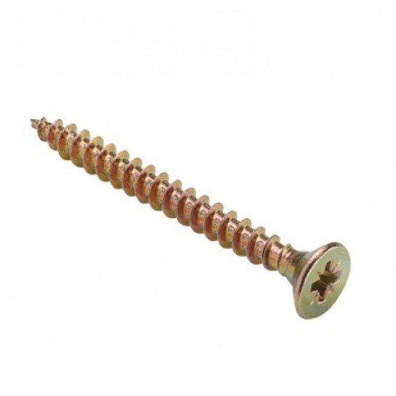 TORNILLO 6"x60MM P/MDF C/RAMPLUG EXPANS 16PCS HOTECHE