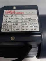 Bomba De Agua 1/2 HP USA